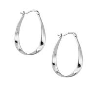 Contemporary Color Mobius Strip Hoop Earrings Portable Geometric Elegant Casual Wear Fashion Ear Accessories for Women, フリーサイズ