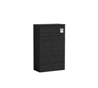 Contemporary Compact WC Toilet Unit 500mm - Charcoal Balterley Black One Size