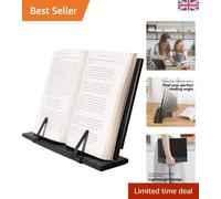 Contemporary Cookbook Stand: Durable Metal Display for All Your Favorite Recipes