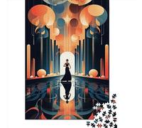 Contemporary Dance Art Puzzles for Adults 1000 Pieces Puzzle for Adults And Teenager Family Game 1000pcs (75x50cm)