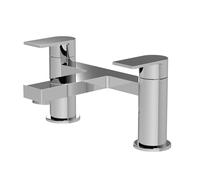 Contemporary Deck Mounted Bath Filler Tap - Chrome - Balterley
