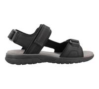 Contemporary Design Flat Sandals - male - Geox - Flat Sandals - Black - 9 UK - Shoes 9 UK