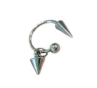 Contemporary Ear Clip Jewelry Titanium Steel Cuff for Sensitive Ears Fashionable Unisex Accessories Gift Idea Piercing Jewelry No, B