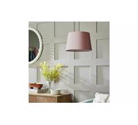 Contemporary Easy Fit Lampshade, Cadet, 29 Centimetres, Ceiling Light Shade (Pink)