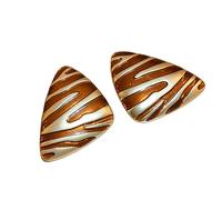 Contemporary Equid Design Earrings Lightweight Metal Perfect Daily Wear Present Zebras Stripe Earrings