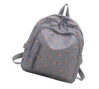 Contemporary Flower Print Backpack Functional and Stylish School Bag for Women Who S unctionality and Styles Trendy College Backpack