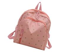Contemporary Flower Print Backpack Functional and Stylish School Bag for Women Who S unctionality and Styles Trendy College Backpack