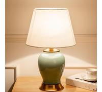 Contemporary Flowers and Birds Ceramics Table Lamp The American Village Living Room Bedroom Study Villa Hotel Bedside Desk Lamp (Style 23)