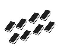 Contemporary Framelessly Glass Door Brackets Resistant Design for Bathrooms and Offices Sliding Glass Door Push Plate