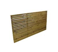 Contemporary Garden Fencing 180cm wide x 90cm tall Churnet Valley - CFP6X3
