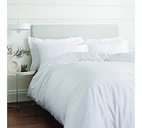 Bianca 400TC Cotton Sateen King Duvet Set White