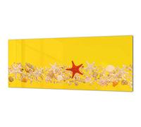 Contemporary glass kitchen panel - Wide format wall backsplash Various Series BBS08: