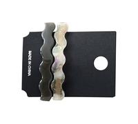 Contemporary Hairpin Geometric Lines Textured Design Hair Clip Hair Decoration For Slip Resistant Hold And Trendy Appeal