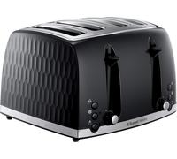 Russell Hobbs Honeycomb 26071 4 Slice Toaster - Black