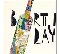 Contemporary Illustrated Male Birthday Card (WDM-452130) - Wine Down - Attractive Greeting Card for Him from The Mambo Range by Woodmansterne