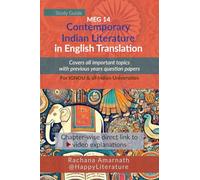 Contemporary Indian Literature in English Translation: Study Guide : Covers all important topics with previous years questions papers