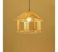 Contemporary LED Vine Art Pendant Lamp - Creative Weaving Light for Restaurant, Cafe, Bar, Tea Room Décor - Unique 40CM Design, Personality Lighting for Modern Spaces