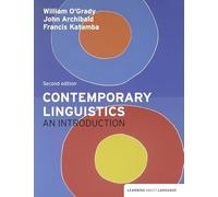 Contemporary Linguistics: An Introduction (Learning About Language)