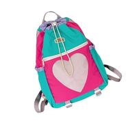 Contemporary Love Themed Practical Daypack For Hiking Outdoor Activities Nylon Backpack With Reinforced Design Travel Backpacks For Students