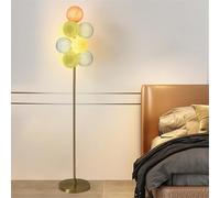 Contemporary Luxury Floor Lamp Fashion Art Living Room Bedroom Study Villa Hotel Model Houses LED Retro Creativity Decorative Standing Light (Style 14)