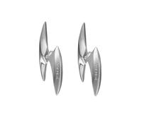 Contemporary Mechanical Earrings to Eveningwear Thin Bronze Posts Present Concept Against Hypersensitivity Bronze Ear Posts