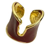Contemporary Open Rings With Irregular Detailing Unique Finger Jewelry Casual Fashion Rings For Styles Enthusiasts Women Jewelry
