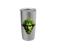 Contemporary Pagan Celtic Greenman Stainless Steel Insulated Tumbler