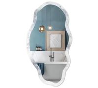 Contemporary Patterned Accent Mirror 45x90 / 52x97 Subtle abstraction