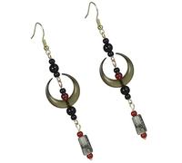 Contemporary Pendant Earrings Charm Jewelry Reflecting Eastern Beauty Perfect For Those Who Love Distinctive Accessories Trad