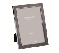 Contemporary Photo Frame Enamel Frame in Taupe Size: 4 in x 6 in