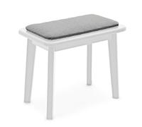 Contemporary Piano Stool by Gear4music White