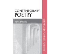 Contemporary Poetry (Edinburgh Critical Guides to Literature)