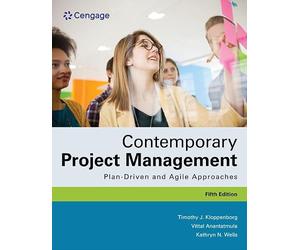 Contemporary Project Management: Plan-Driven and Agile Approaches