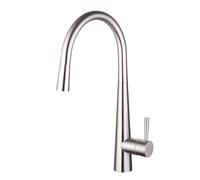 Contemporary Pull Out Single Lever Kitchen Mixer Tap, Chrome