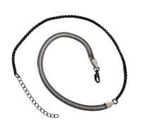 Contemporary Rope Bangle Element2 2 Steel Modifiable Jewelry for Casual Parties Business Instances Wrap Around Chain Bangle