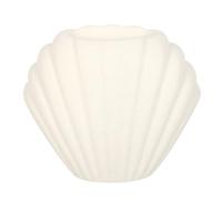 Contemporary Seashell Oil Burner - Neutral Stone Colour Home Decor, Summer Scented Fragrance Oils, Wax Melts for Oil Burners, Holiday Haven Ambiance