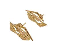 Contemporary Shaped Copper Earrings, Comfort Fit Unique Jewelry Accessories for Any Occasion Copper Boat Earrings
