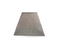 Contemporary & Sleek Soft Fabric Stylish Empire Square Linen 60W Light Fitting Lampshade Table Lamp Wall Pendant Grey 12 Inch