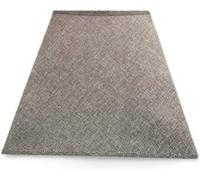 Contemporary & Sleek Soft Fabric Stylish Empire Square Linen Lamp Shade for Table Lamp Wall Pendant 60w Light Fitting Suitable Home Office Commercial Usage (Empire Square Linen Grey Shade, 12 inch)