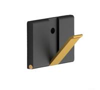 Contemporary Space Aluminum Wall Hooks for Clothes and Bags for Home Organization (B-50mm)