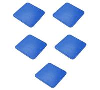 Contemporary Square Drink Coasters Water Absorbent Nonslip Cup Mat for Home Decoration PU Leather Ride