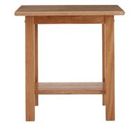 Orsina Contemporary Square Side Table, Solid Wood Side Table, Modern Wood Nightstand, Wooden Bedside Table