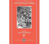 Contemporary Taiwan by David Shambaugh - 9780198293057