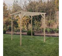 Contemporary Timber Wood Garden Pergola