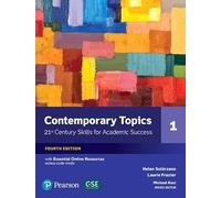 Contemporary Topics 1 with Essential Online Resources