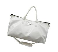Contemporary Travel Shoulder Bag Ergonomic Handbag Practical PU Design for Gym Work Trip Adventures Wear Resistant Carryall Bag