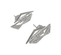 Contemporary Unconventional Sailboats Jewelry Copper Studs Ear Accessories for Casual or Formal Small Sailboats Earrings for Daily Wear