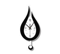 Contemporary Water Drop Design Wall Clock Creative Acrylic Pendulum Clock Modern Wall Clock Living Room Decor