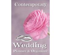Contemporary Wedding Planner & Organizer: Elegant Engagement Gift with Modern Layout, Budget Tracker, Guest List & To-Do Checklists
