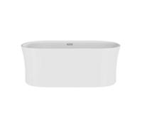 Contemporary White Curved Freestanding Bath From Balterley - 1600mm X 780mm